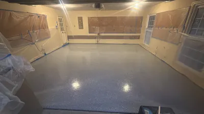 Epoxy floor project in Savannah